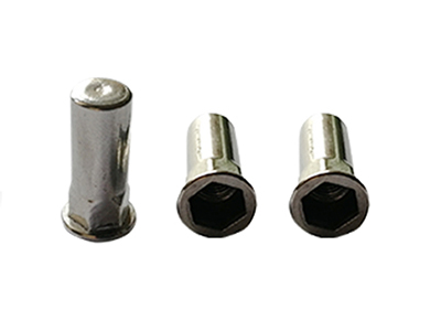 304 half hexagon blind hole rivet nut